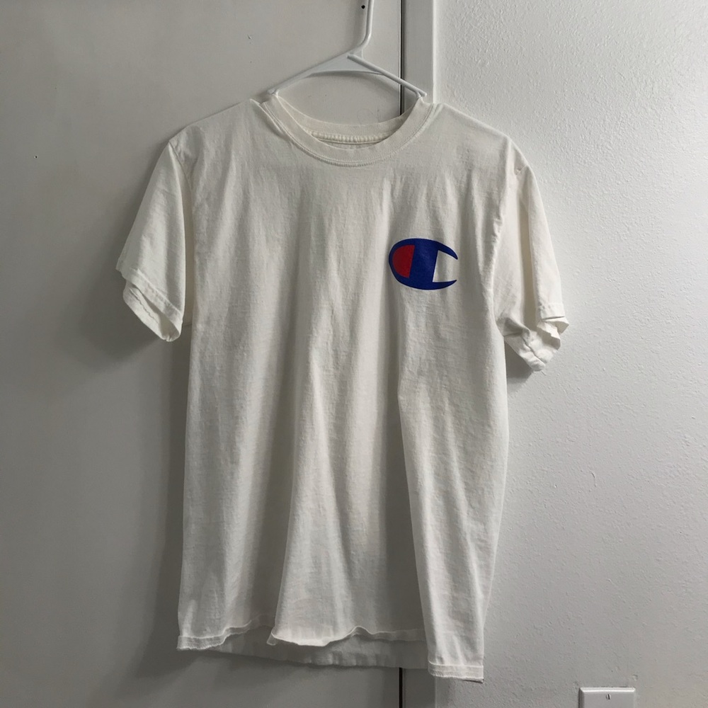 Men’s Medium White Champion T-shirt